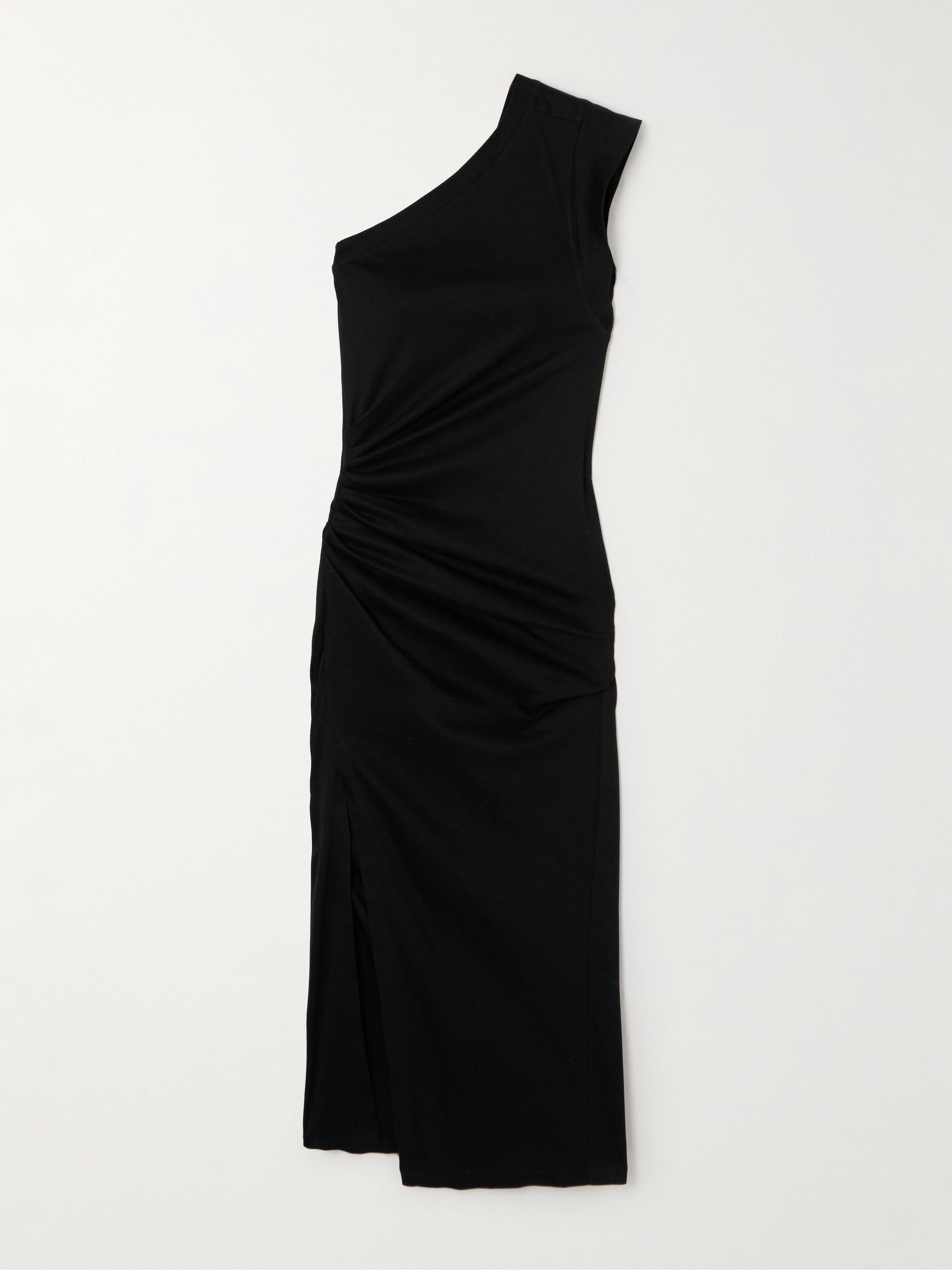 Isabel Marant One-shoulder cotton-jersey midi dress thumbnail