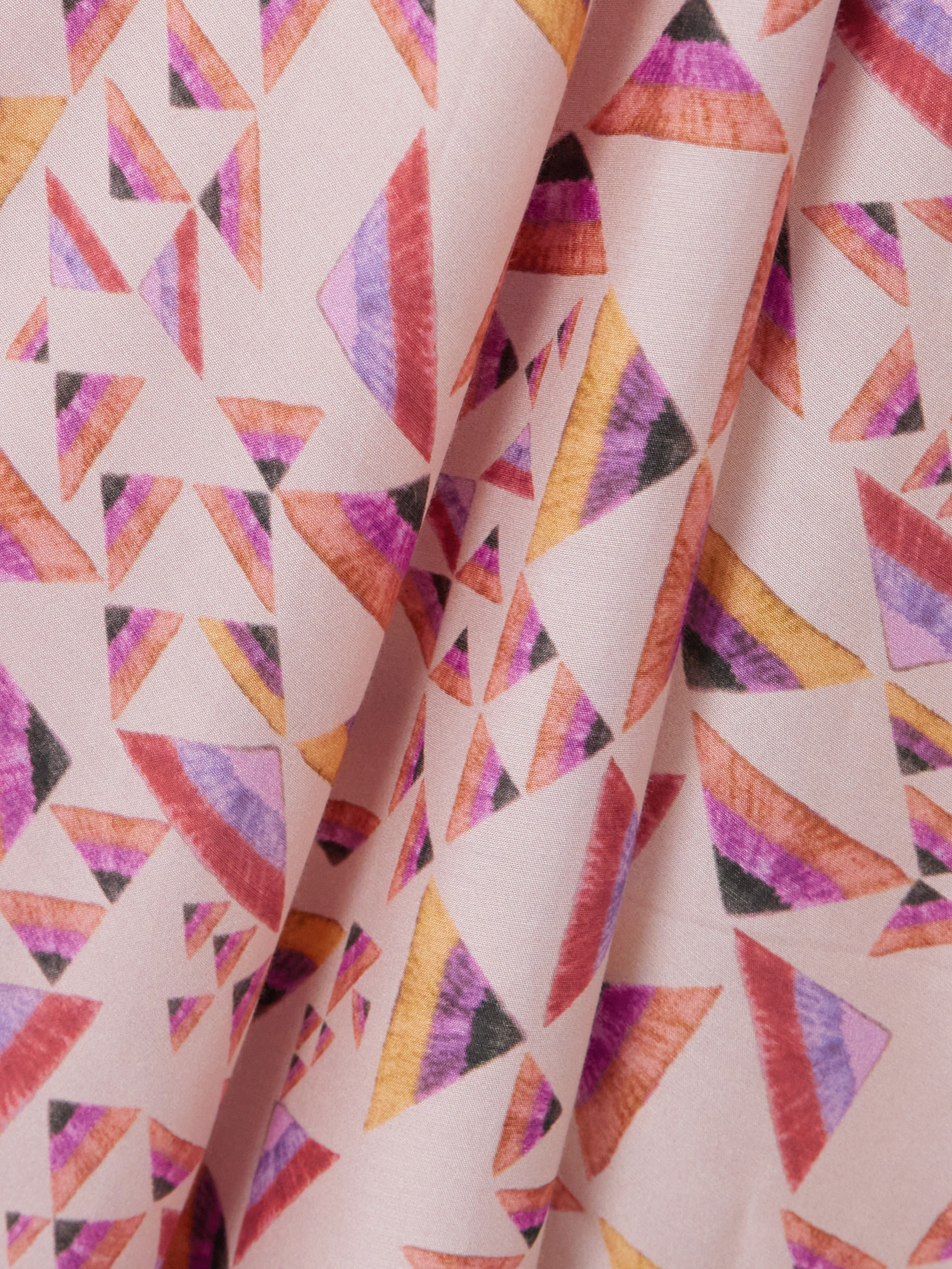 Isabel Marant Albini gathered printed voile midi dress