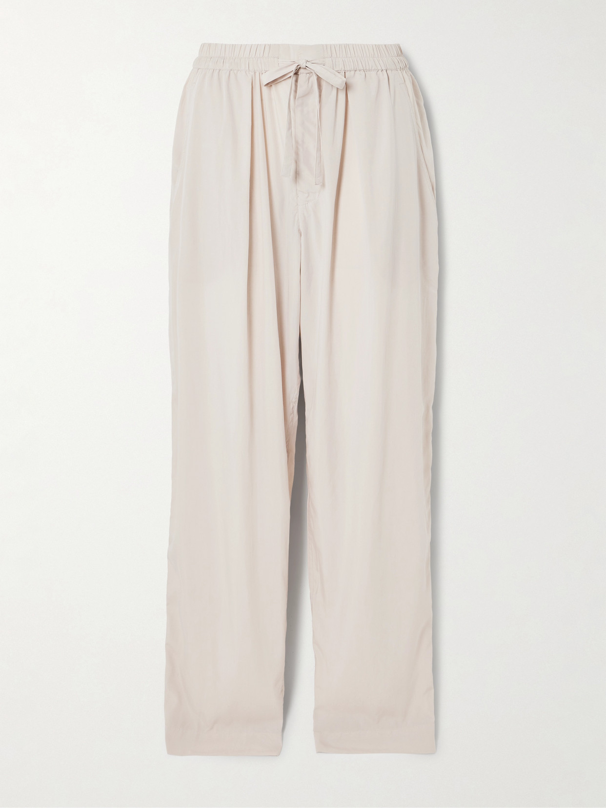 Isabel Marant Hectorina Lyocell-blend Crepe Pants In Off-white