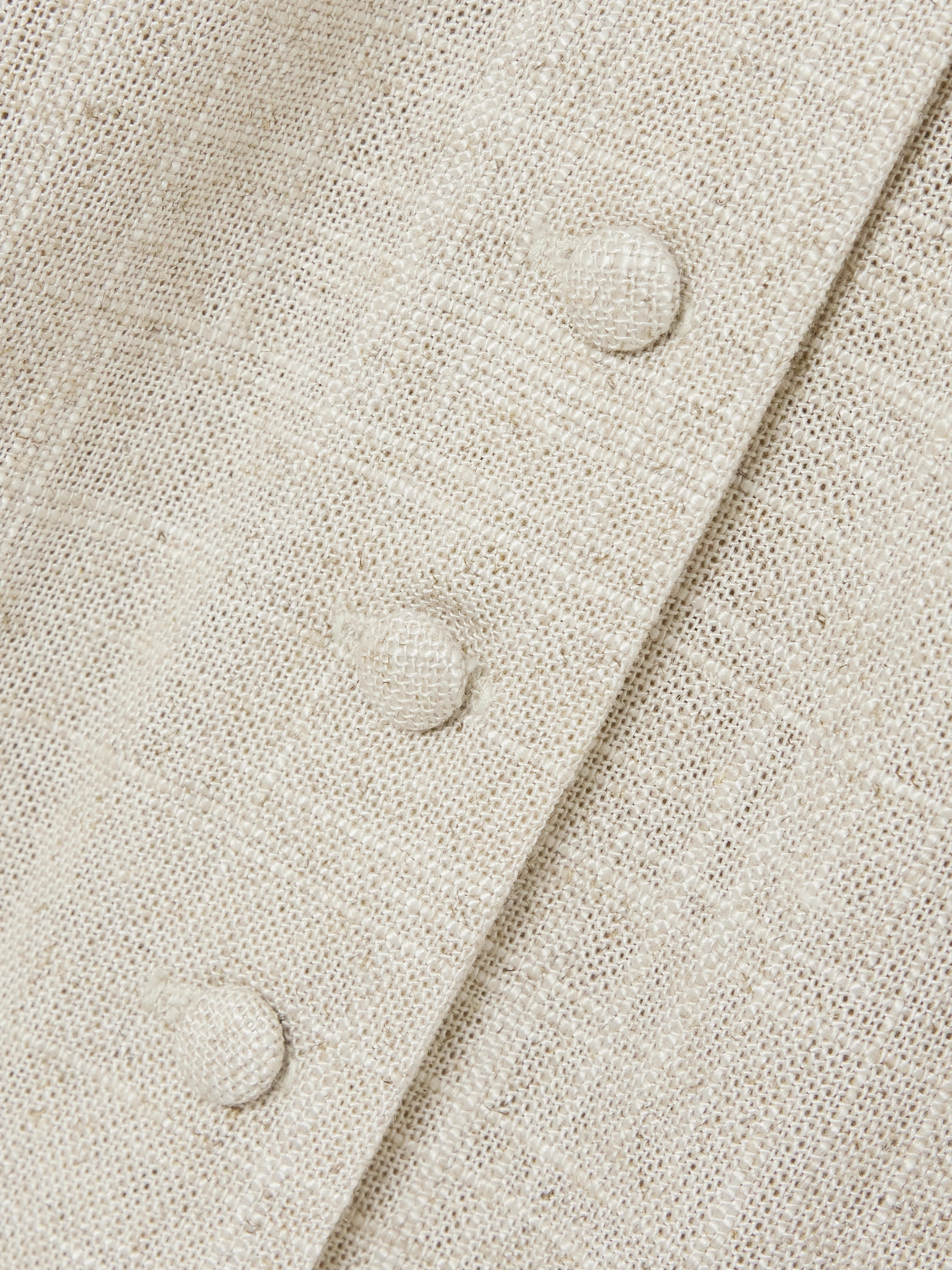 Destree Amoako belted woven midi dress thumbnail