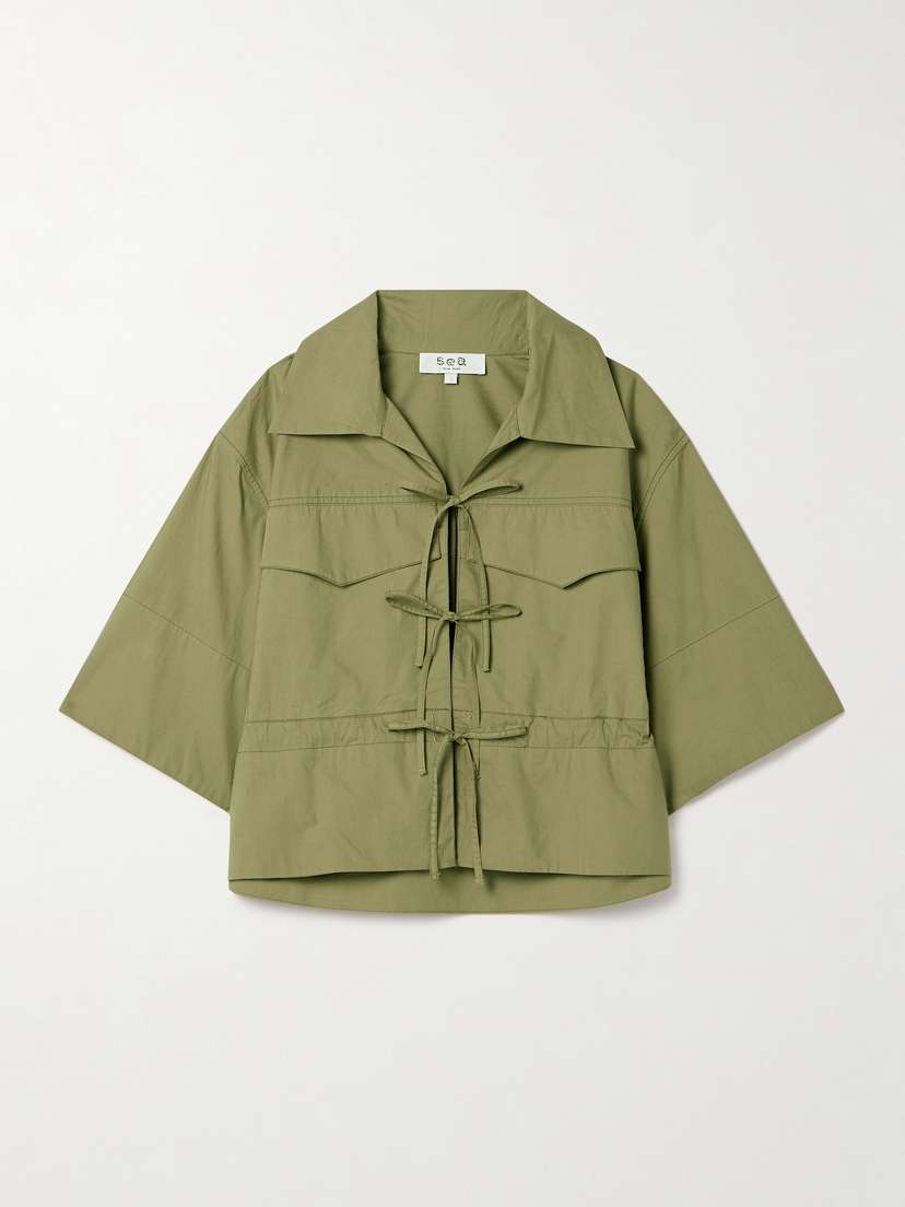 Sea Karina Cotton-poplin Shirt -  - x large