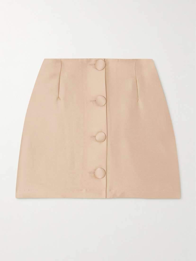 DESTREE Lucio Taffeta Mini Skirt