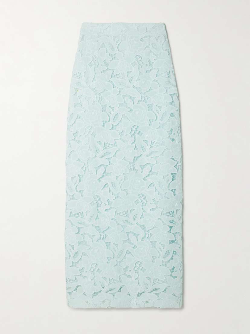 Zimmermann Natura Guipure Lace Midi Skirt