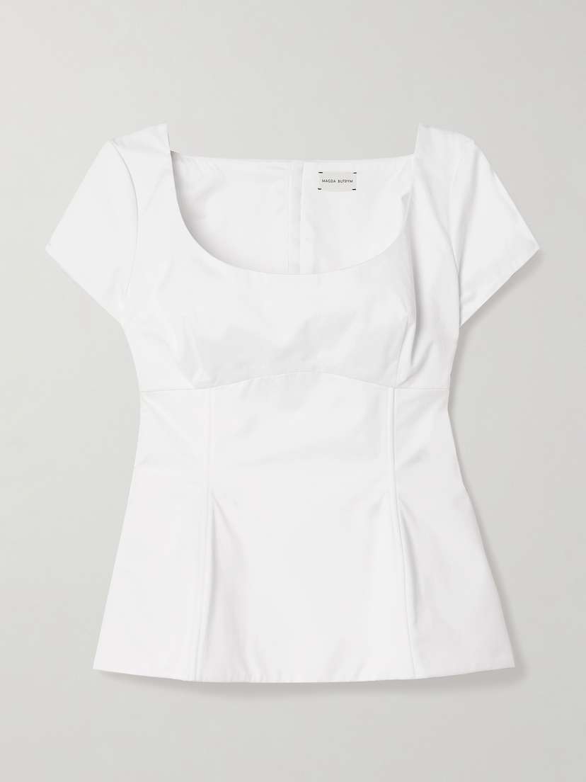 Magda Butrym Cotton-poplin Top