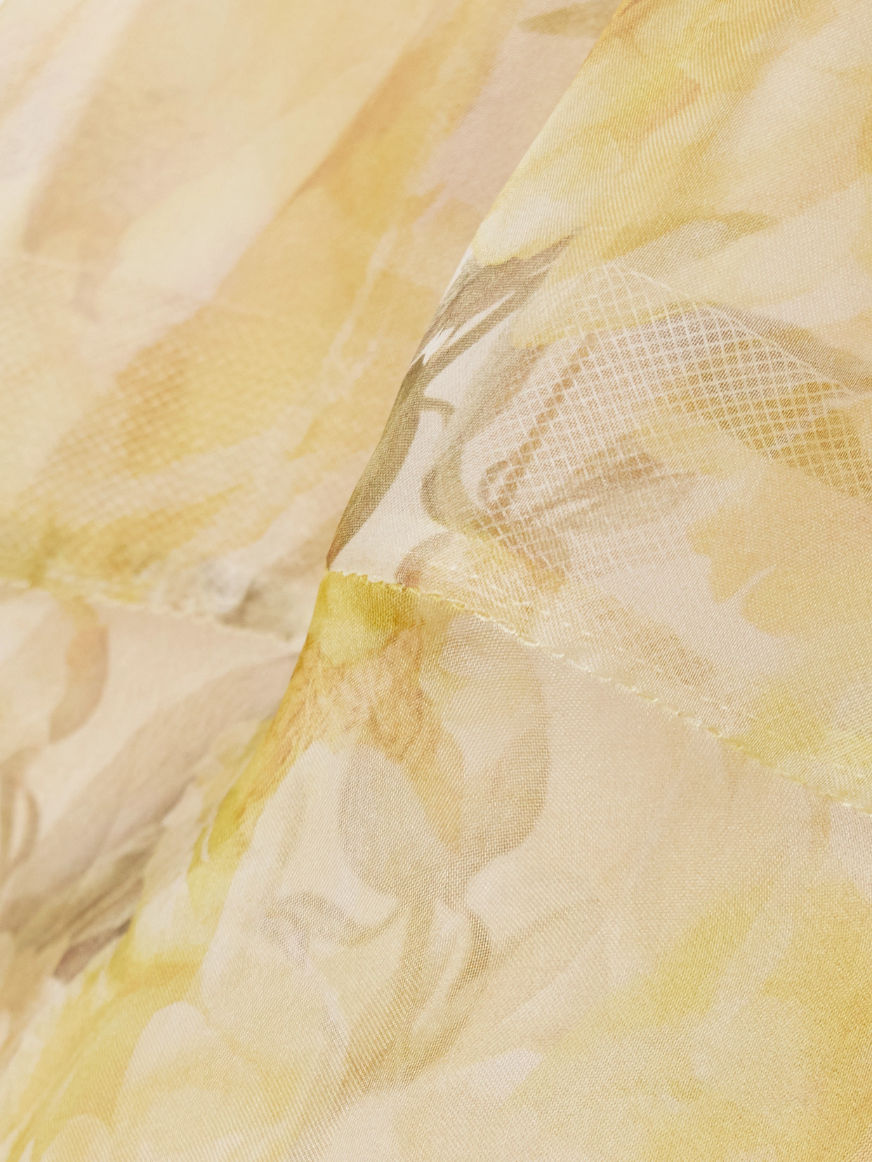 Zimmermann Harmony Draped Silk Mini Dress In Yellow