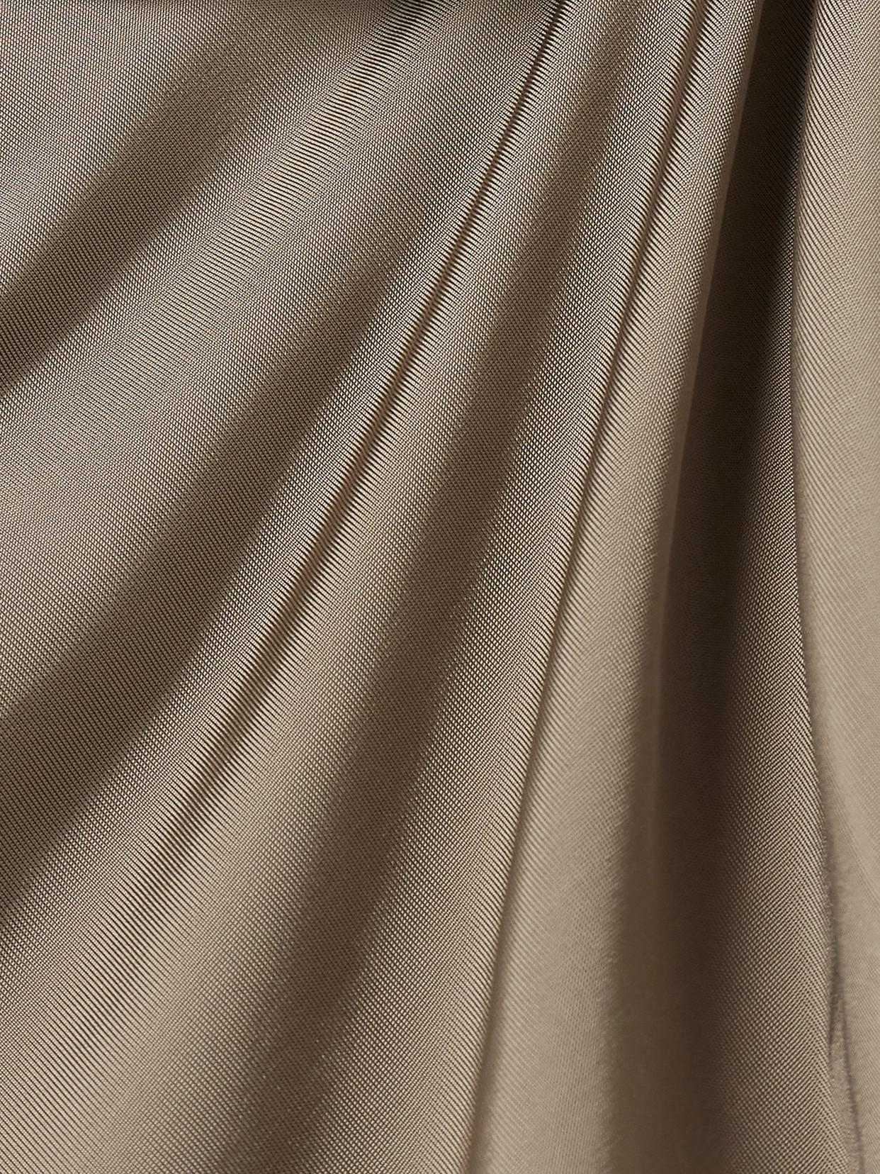 Magda Butrym Pleated Stretch-jersey Midi Dress In Brown
