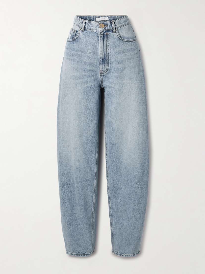 Zimmermann Natura High-rise Tapered Jeans