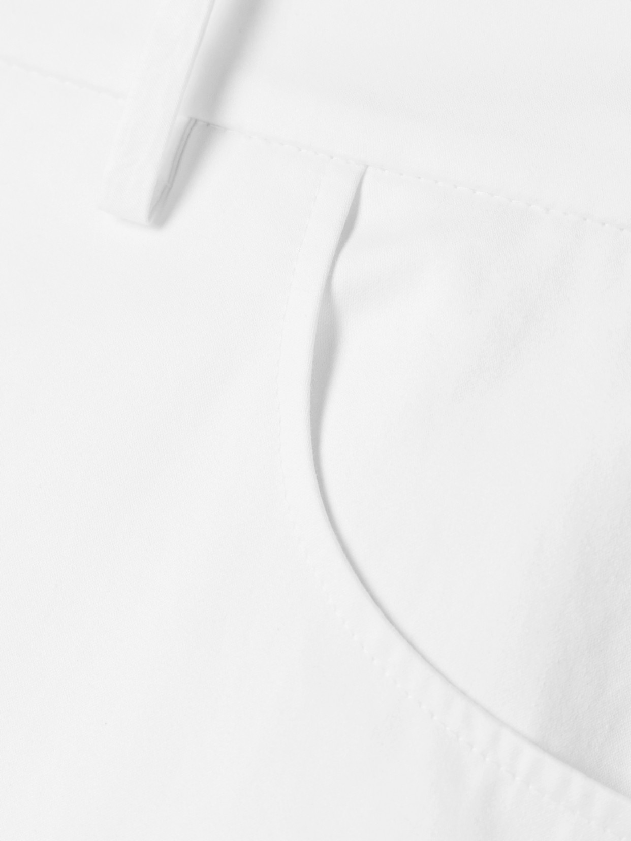 Magda Butrym Cotton-poplin Shorts In White