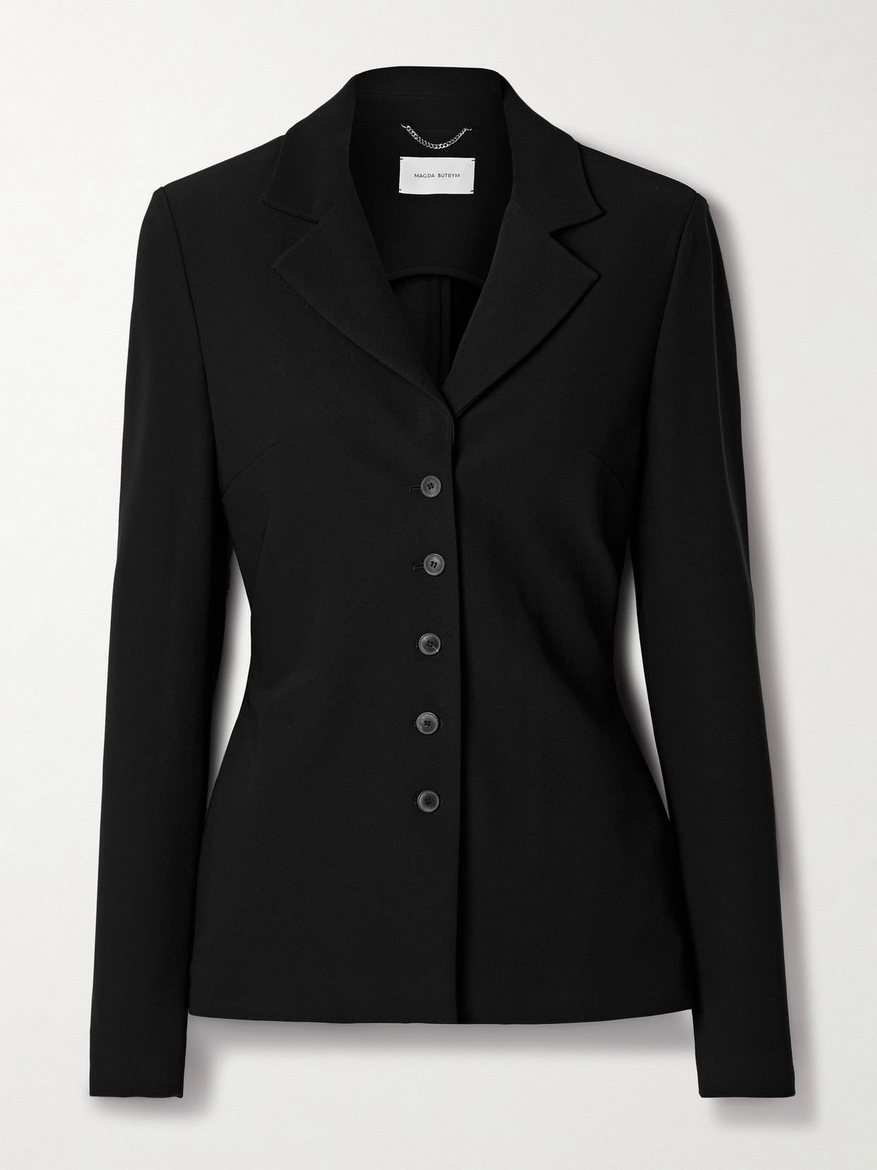 Magda Butrym - Twill Blazer - Black