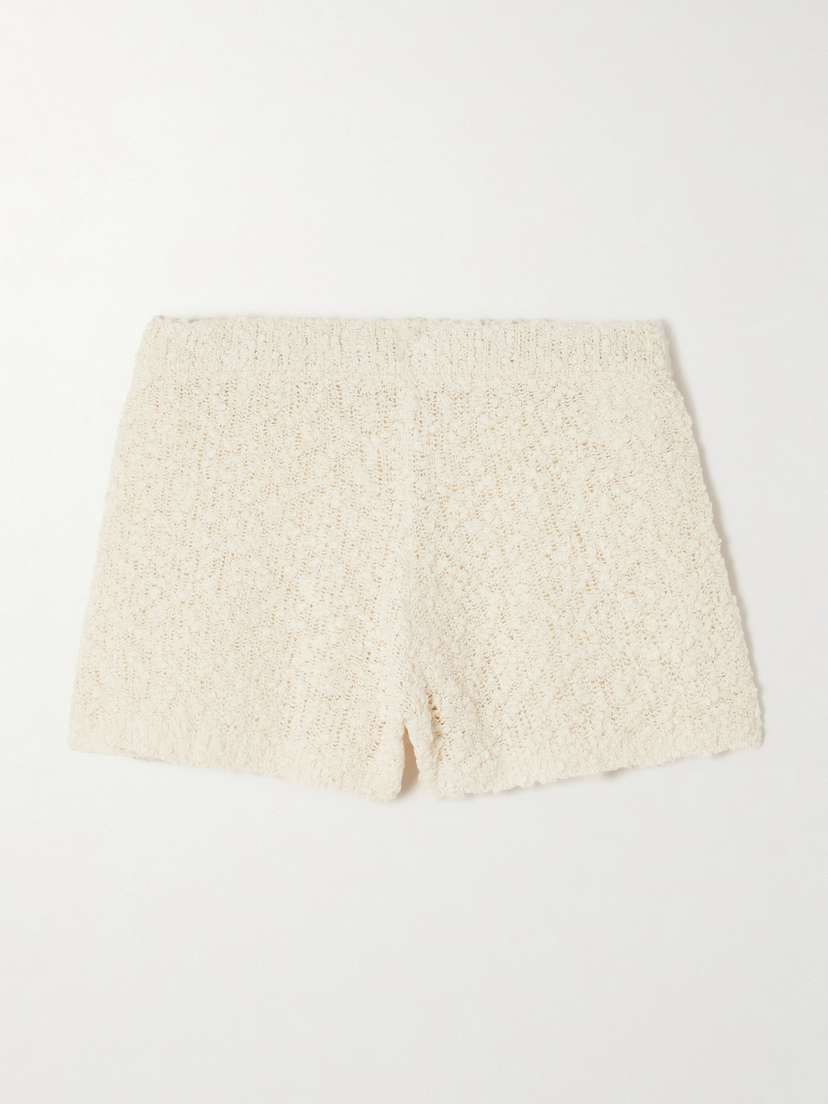 Magda Butrym Cotton-blend Bouclé Shorts