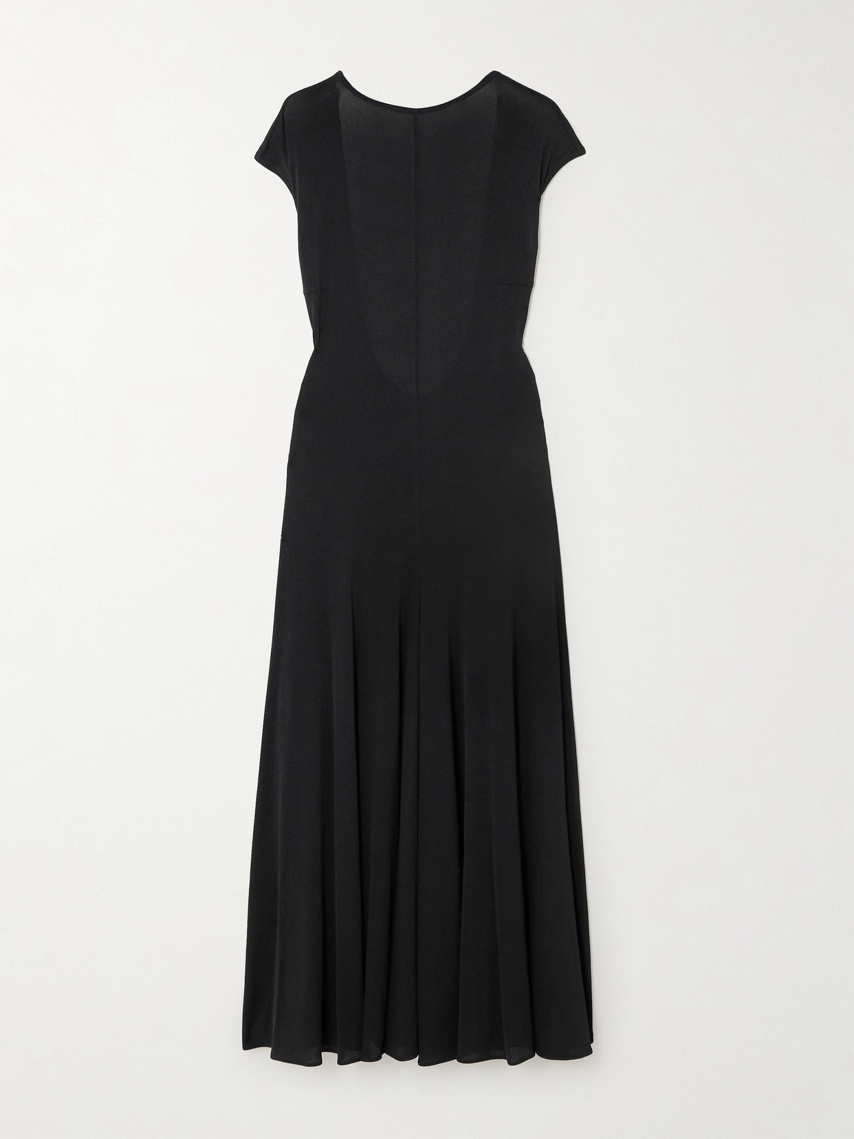 Magda Butrym Stretch-jersey Midi Dress In Black