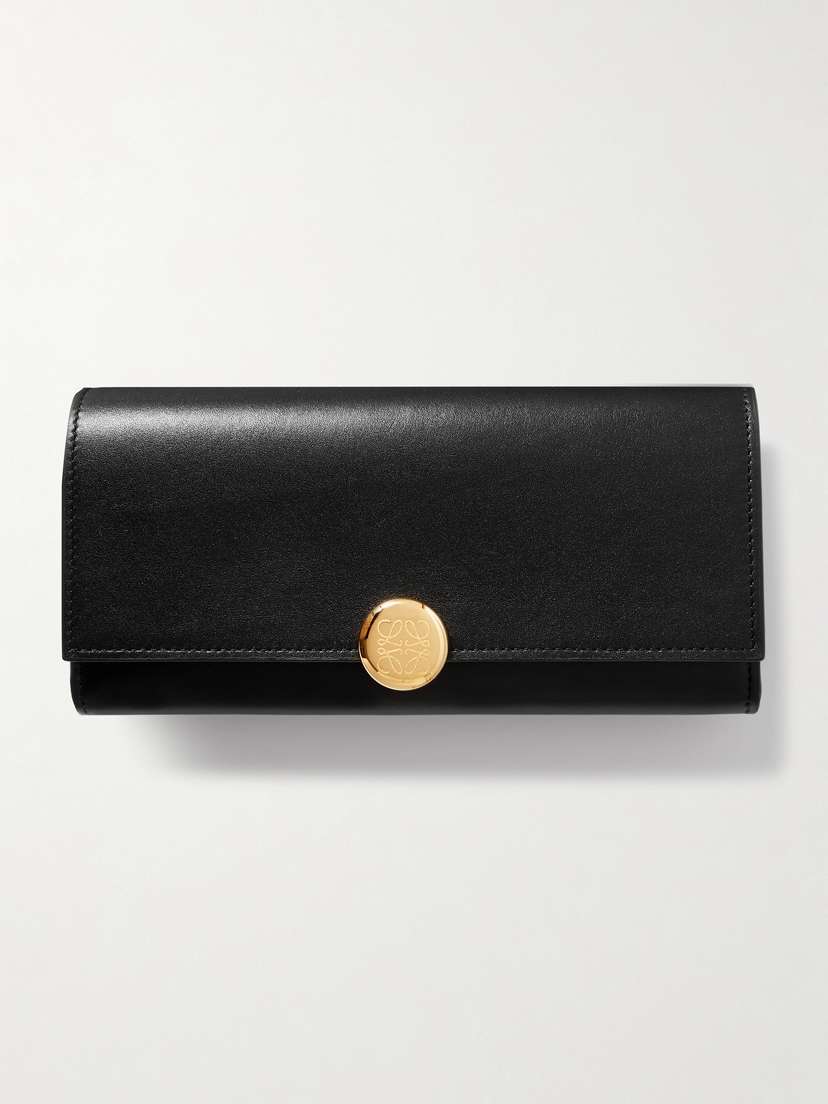 Loewe Pebble Leather Wallet