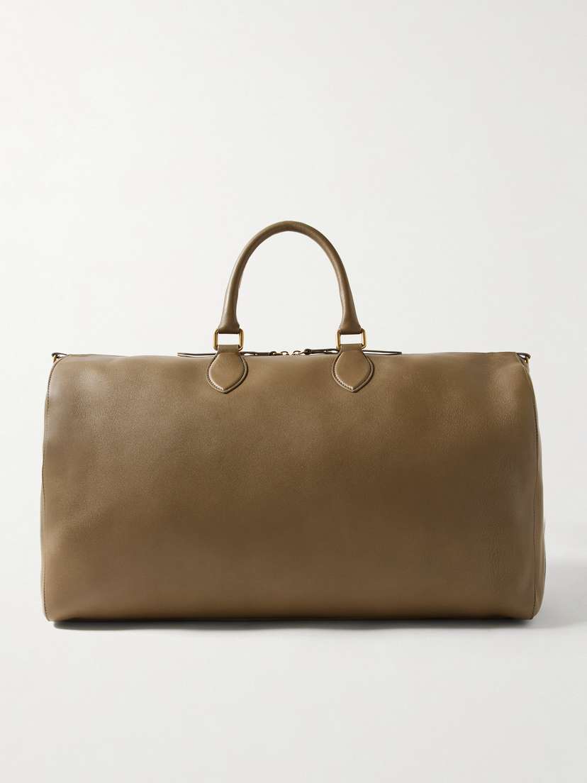 Khaite Pierre Leather Weekend Bag