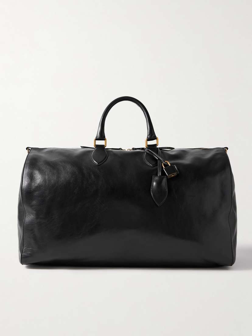 Khaite Pierre Leather Weekend Bag