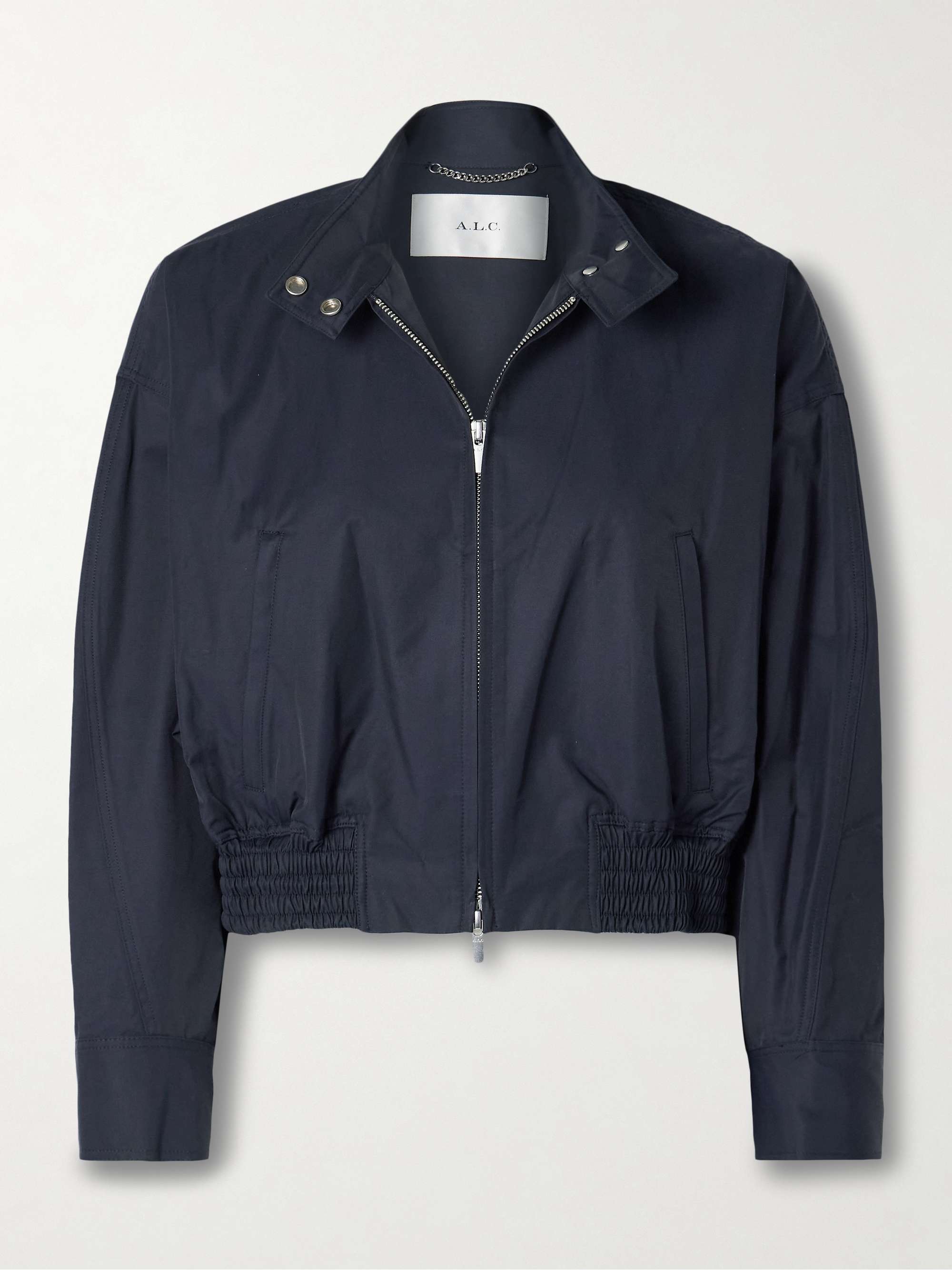 A.L.C. Elliot cropped cotton-blend shell jacket | NET-A-PORTER