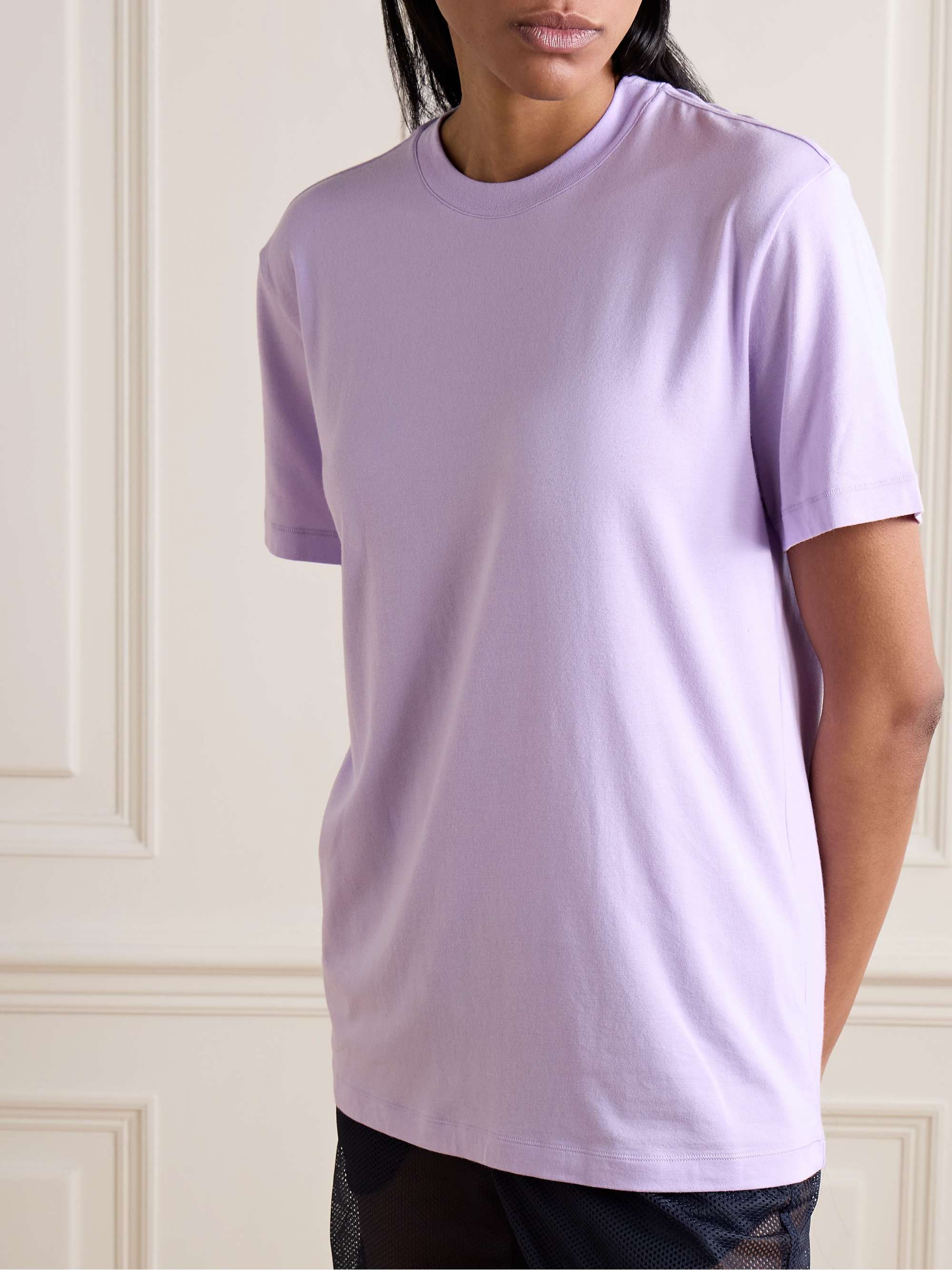 SKIMS Boyfriend stretch-modal and cotton-blend jersey T-shirt - Onyx