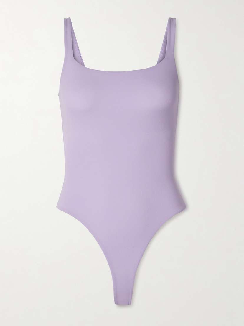 Skims Fits Everybody Square Neck Bodysuit - Lily