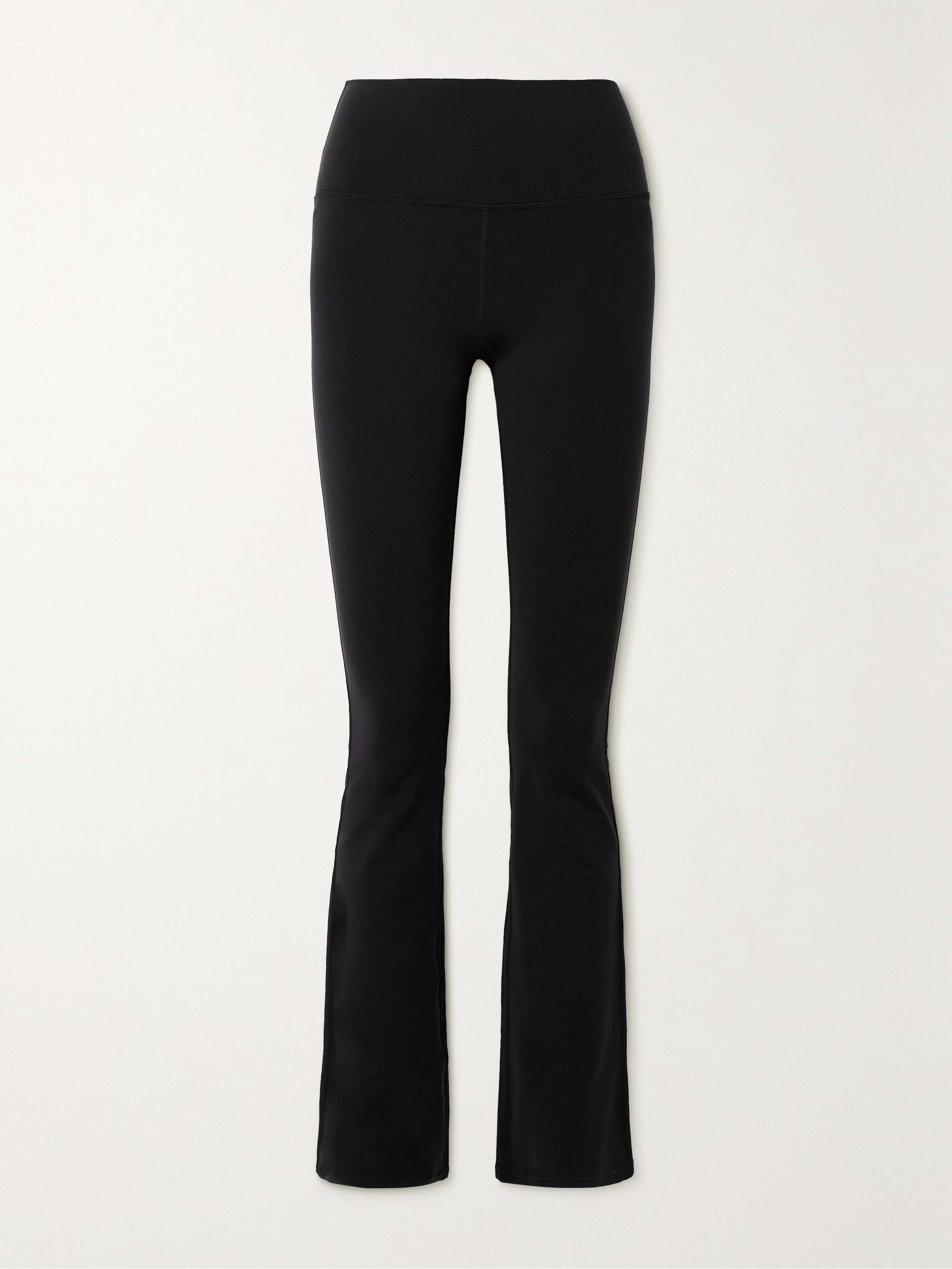 Alo Yoga Alosoft High-rise Flared-leg Stretch-woven Bootcut leggings in  Black