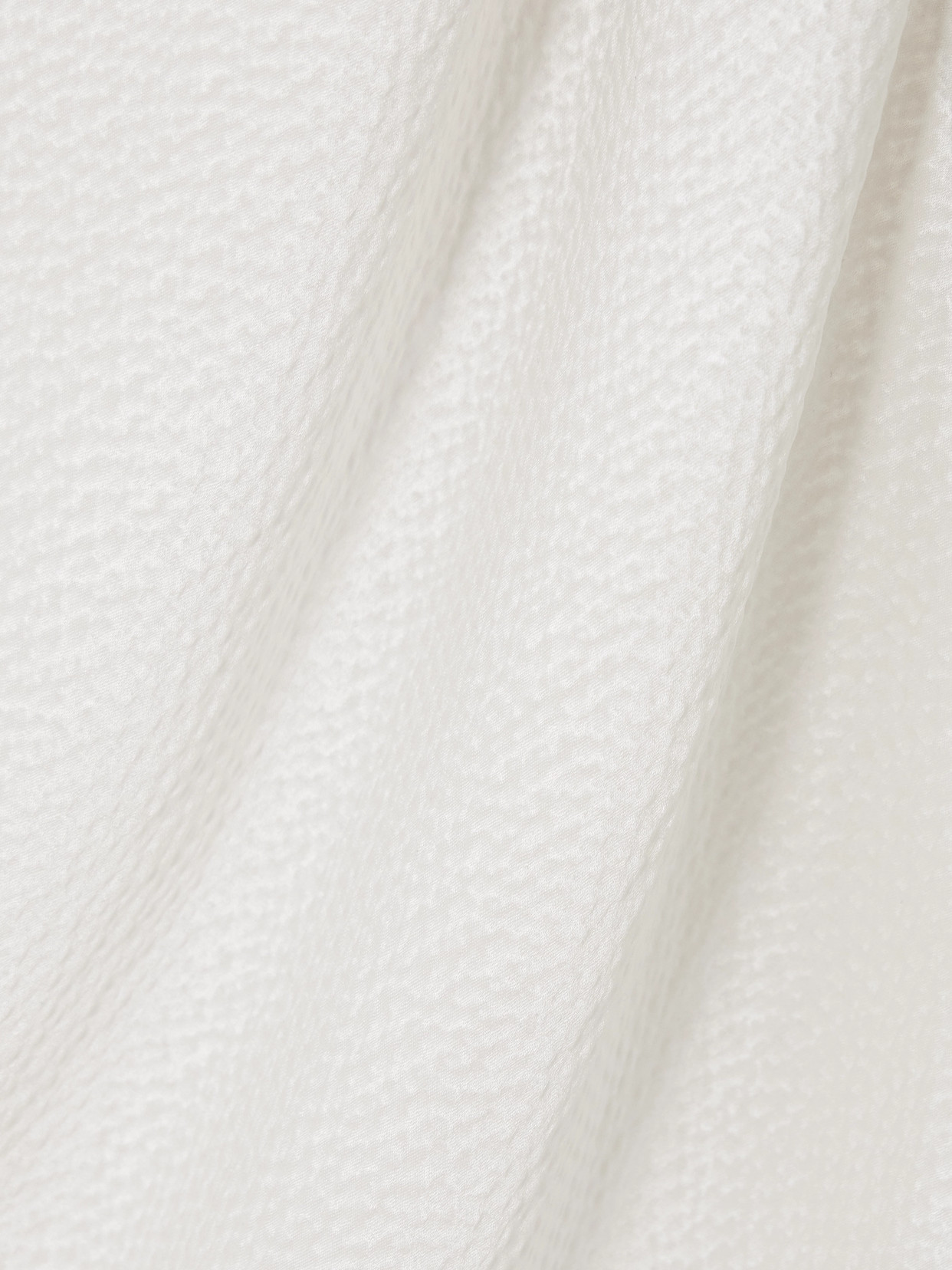 Tove Caroline One-shoulder Hammered-silk Maxi Dress In White