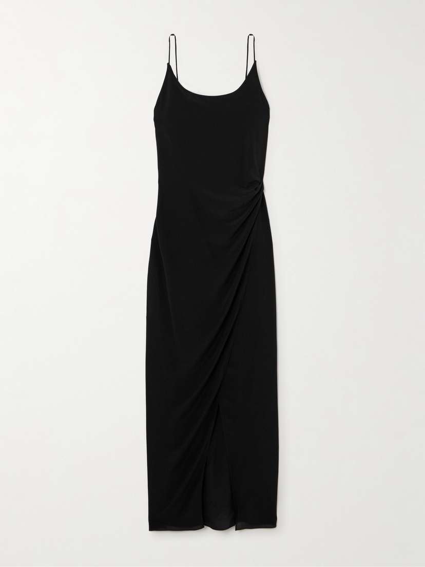 Petar Petrov California Dreamin Silk-satin Gown