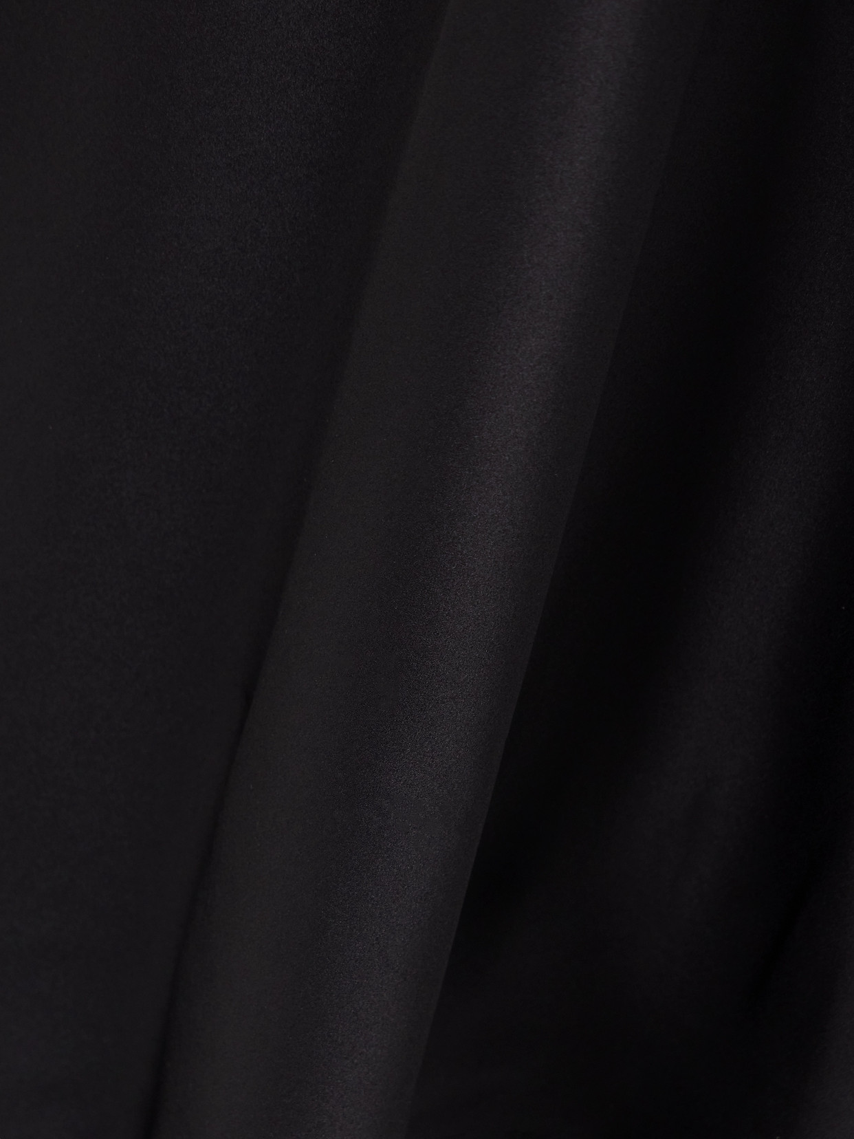 Tove Beline Lace And Silk-satin Maxi Dress In Black