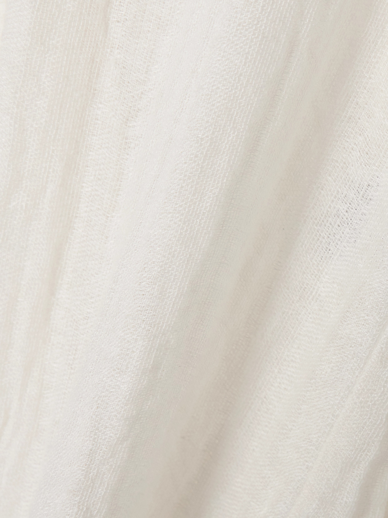 Mikala Organic Linen-Gauze Blouse