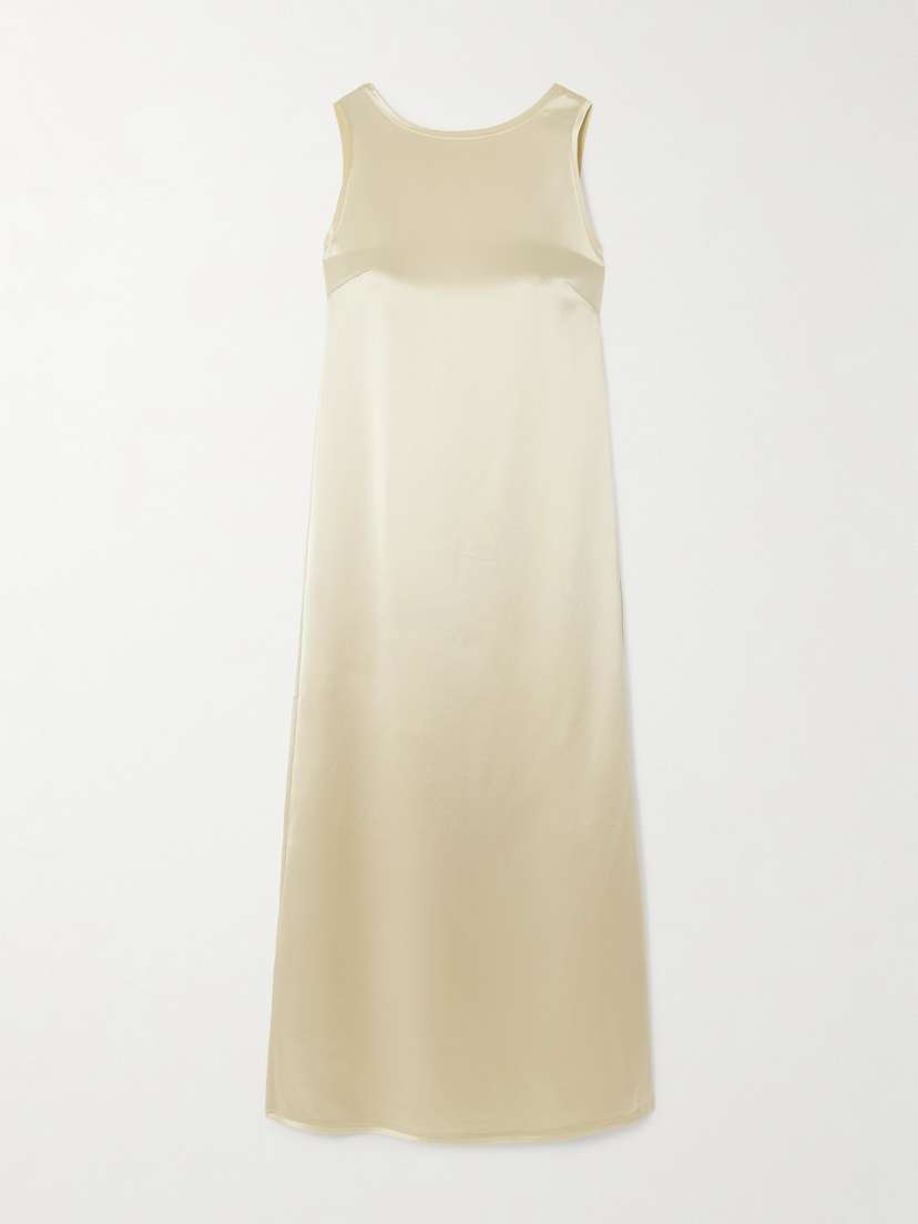 By Malene Birger Audette Satin Midi Dress