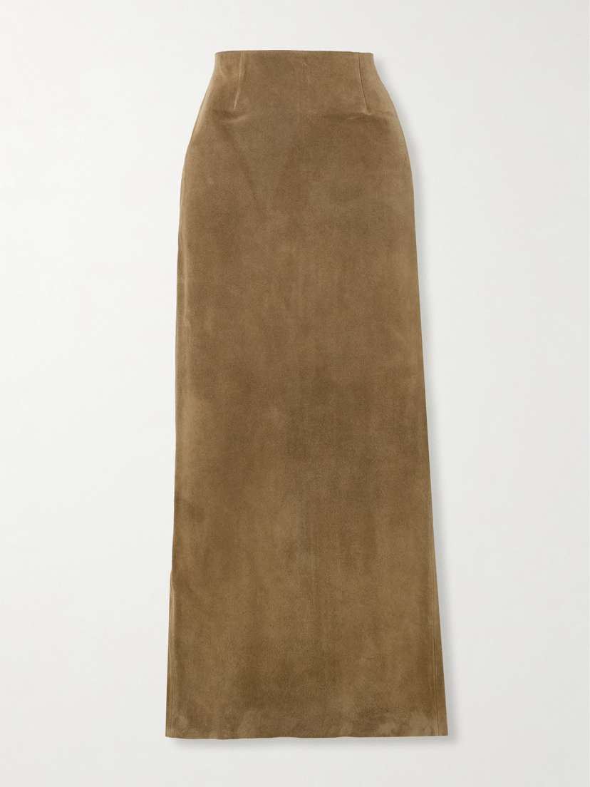 Marni Suede Maxi Skirt