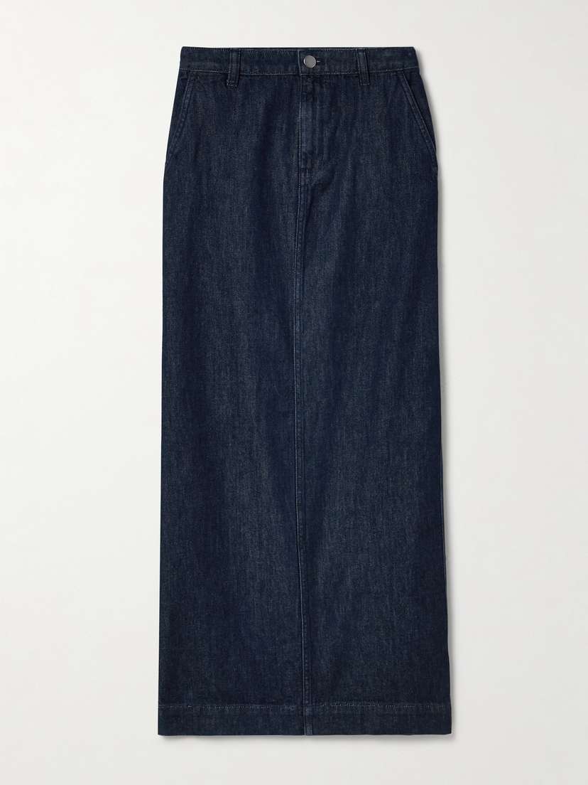 Theory Denim Maxi Skirt
