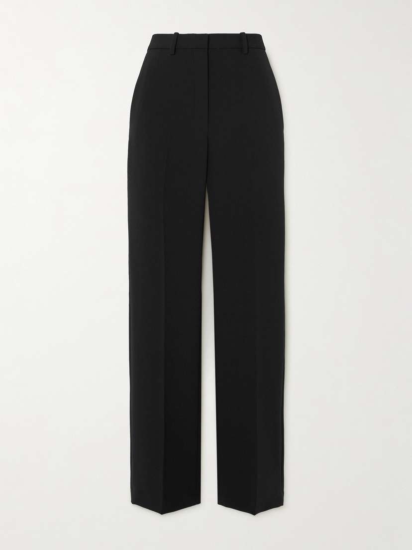Theory + Net Sustain Crepe Straight-leg Pants
