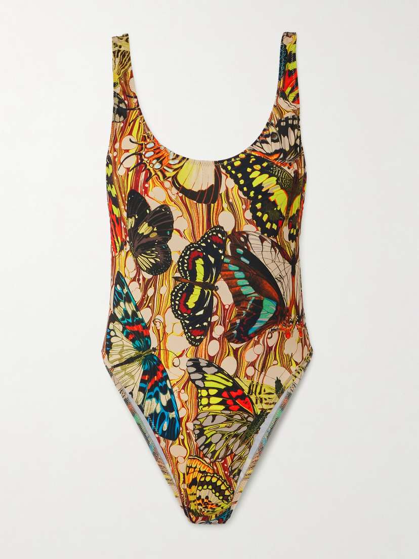 Jean Paul Gaultier Printed Swimsuit