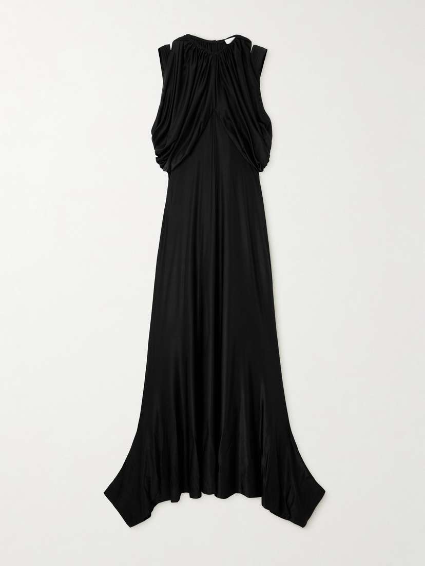 Rabanne Draped Stretch-jersey Dress