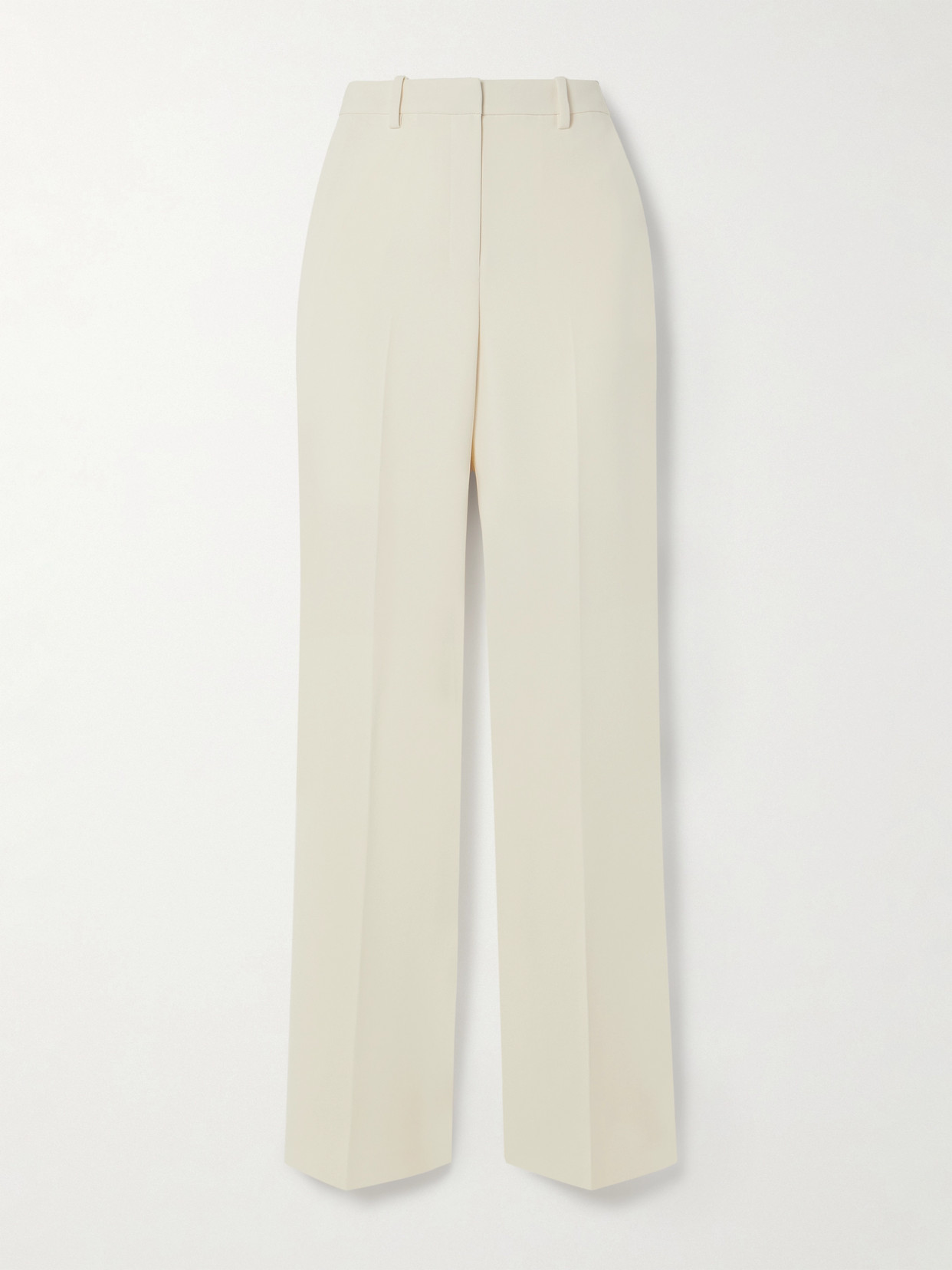 Theory + Net Sustain Crepe Straight-leg Pants In White