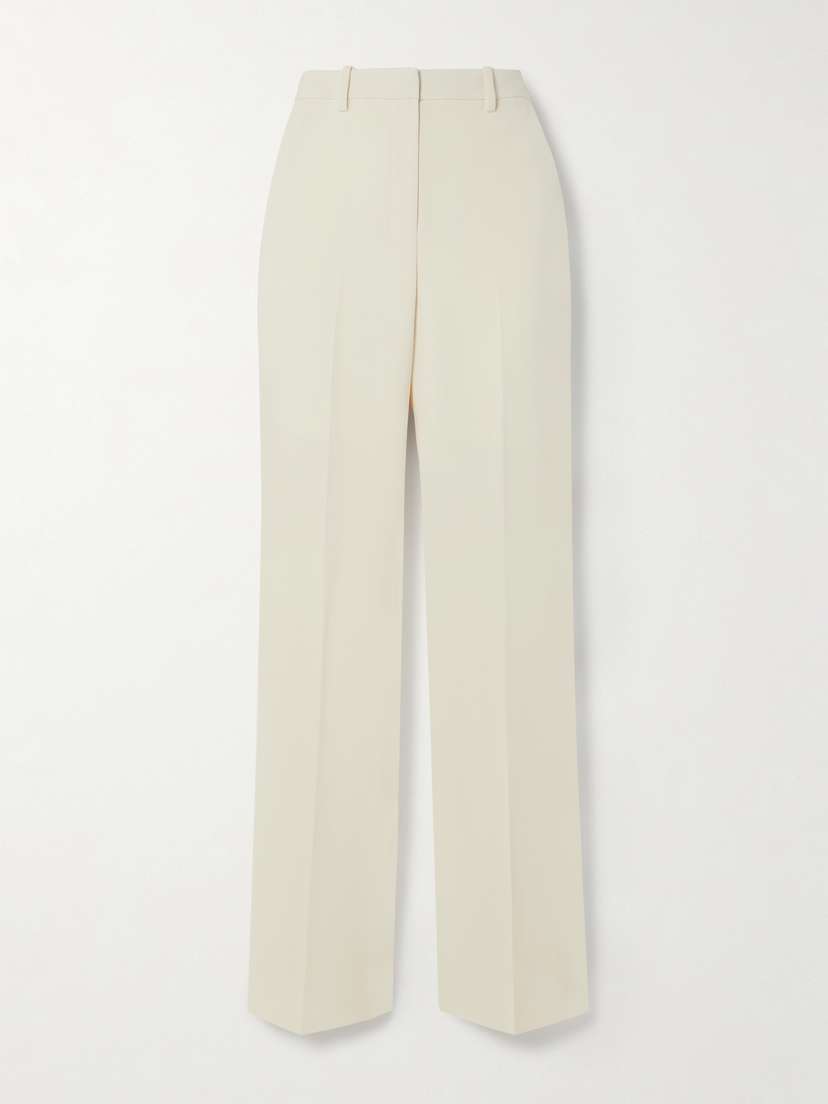 Theory + Net Sustain Crepe Straight-leg Pants