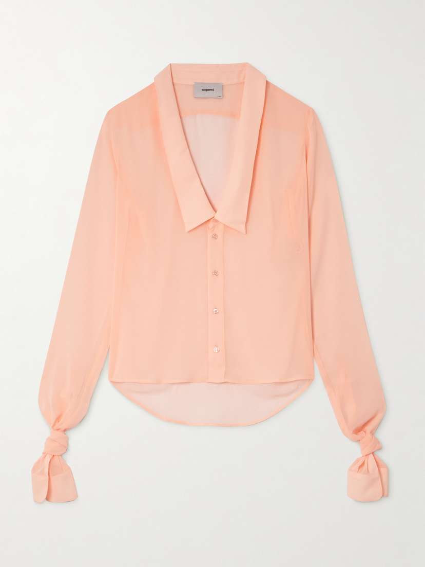 Coperni Chiffon Blouse
