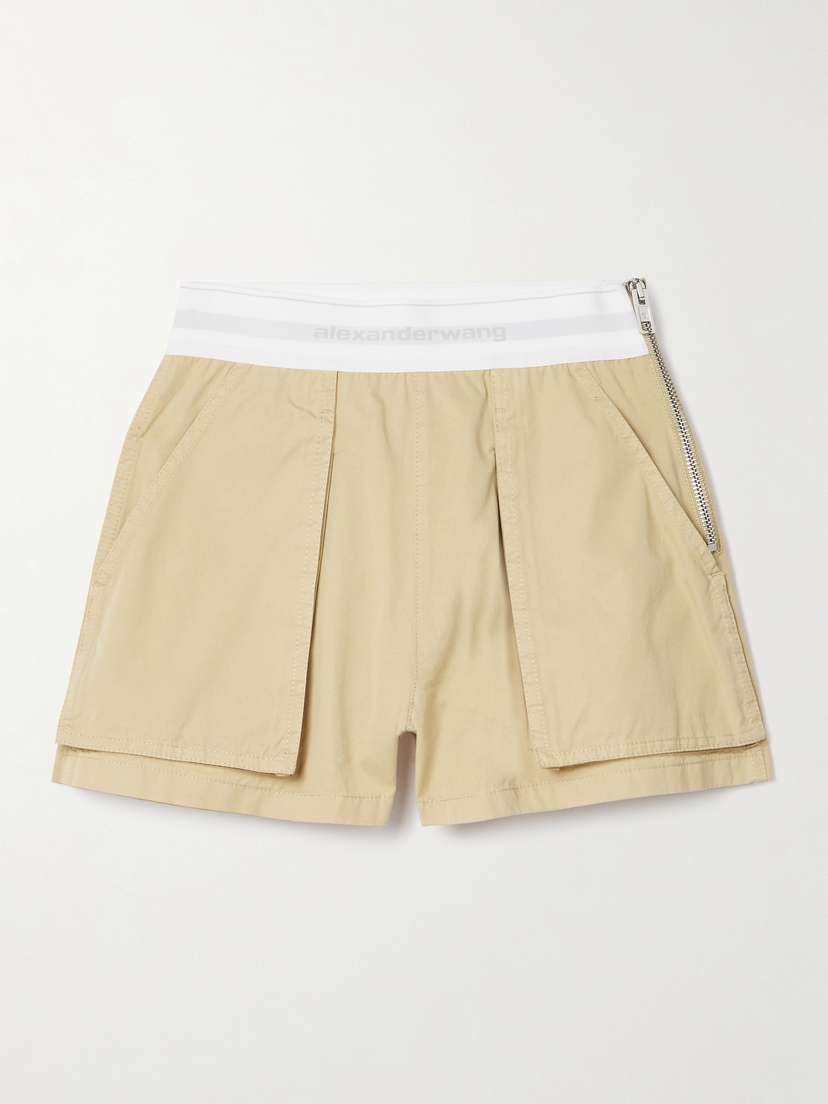 Alexander Wang Cotton-drill Cargo Shorts