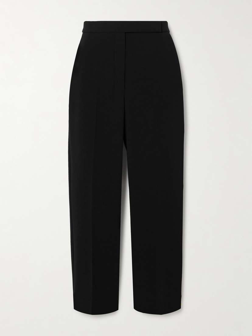Theory + Net Sustain Cropped Cady Straight-leg Pants