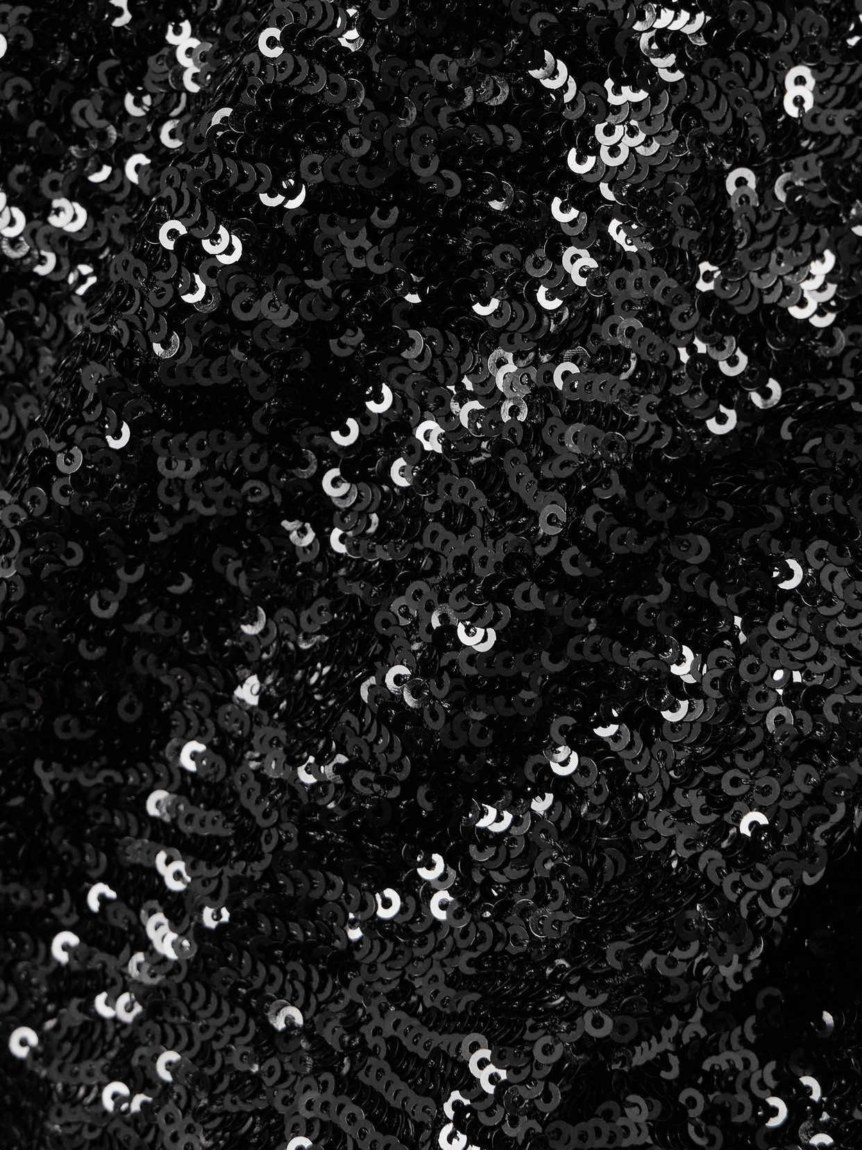 Rabanne Bow-embellished Sequined Ruffled Woven Mini Dress In Black