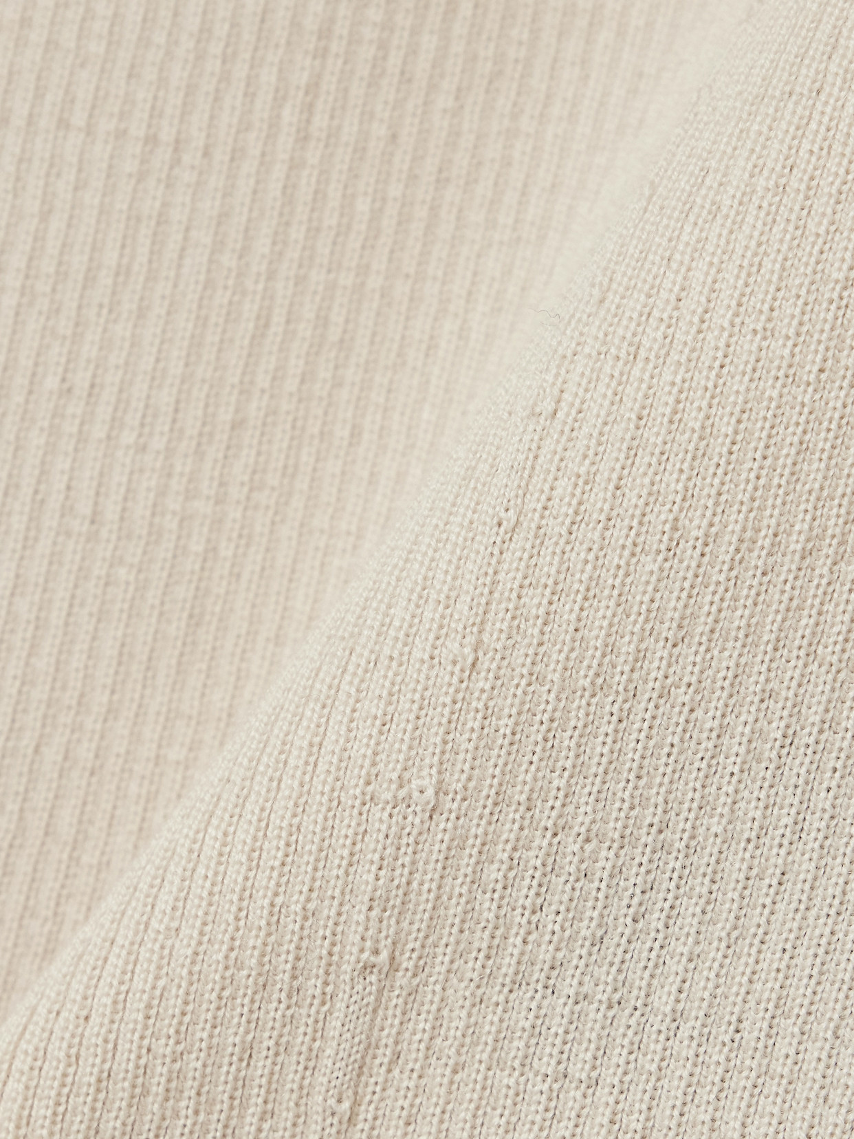 Dries Van Noten Ribbed Merino Wool Sweater In Neutrals