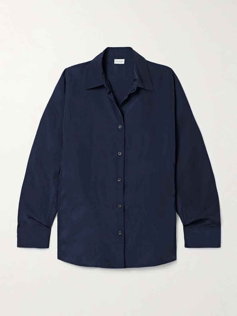 Dries Van Noten Crepe De Chine Shirt