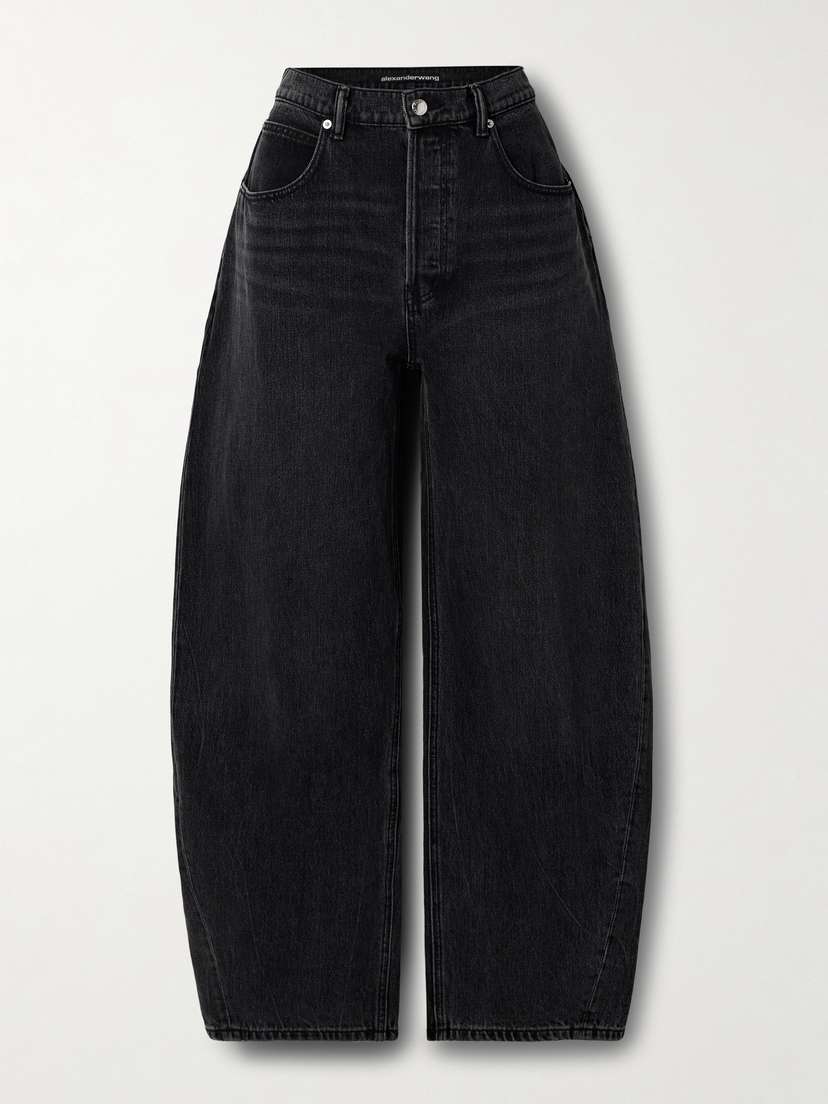 Alexander Wang Mid-rise Barrel-leg Jeans