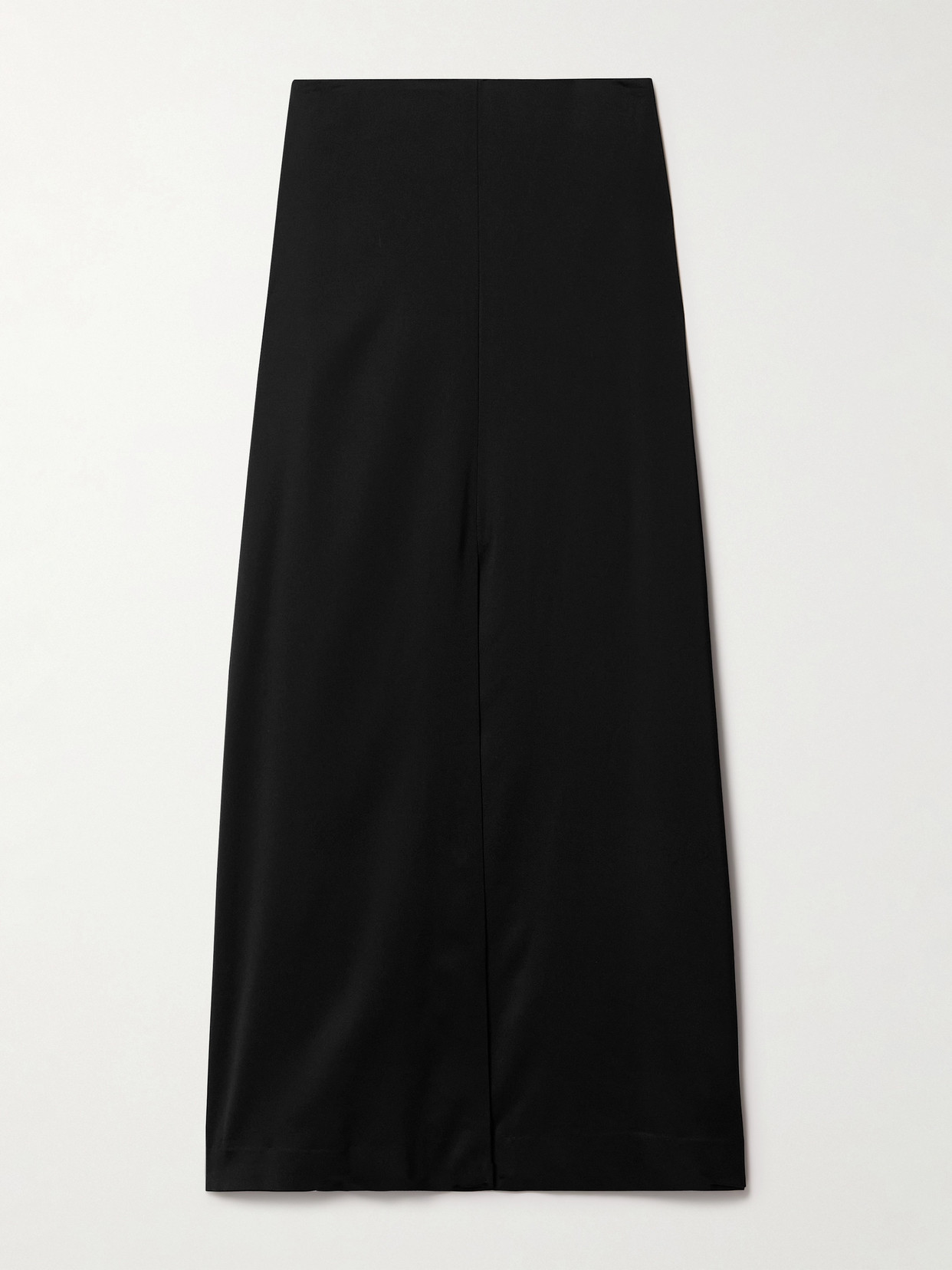 Dries Van Noten - Satin-crepe Maxi Skirt - Black