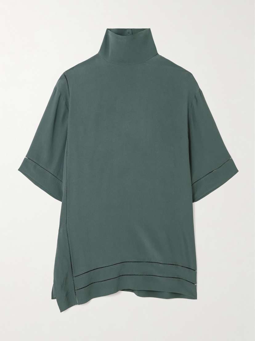 Dries Van Noten Crepe De Chine T-shirt