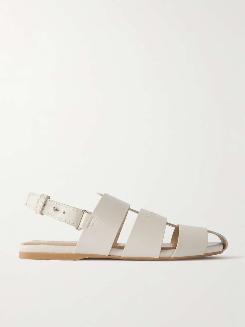 JW Anderson Fisherman Embossed Leather Sandals