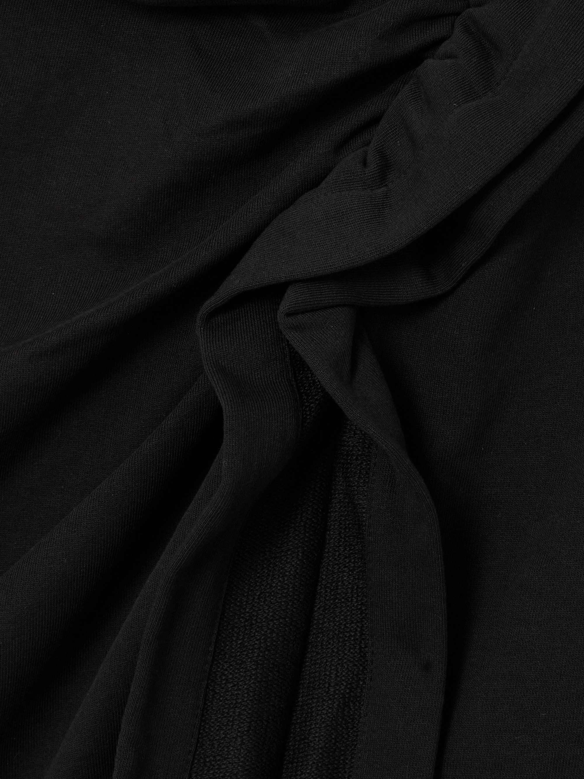 Black Ruffled cotton midi skirt | DRIES VAN NOTEN | NET-A-PORTER
