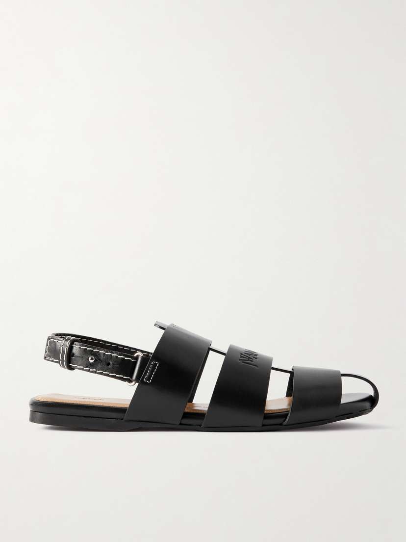 JW Anderson Fisherman Embossed Leather Sandals