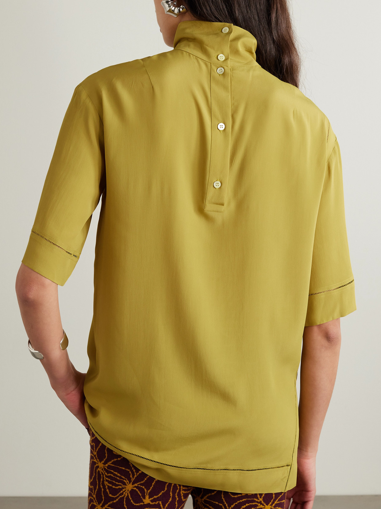 Crepe De Chine T-Shirt