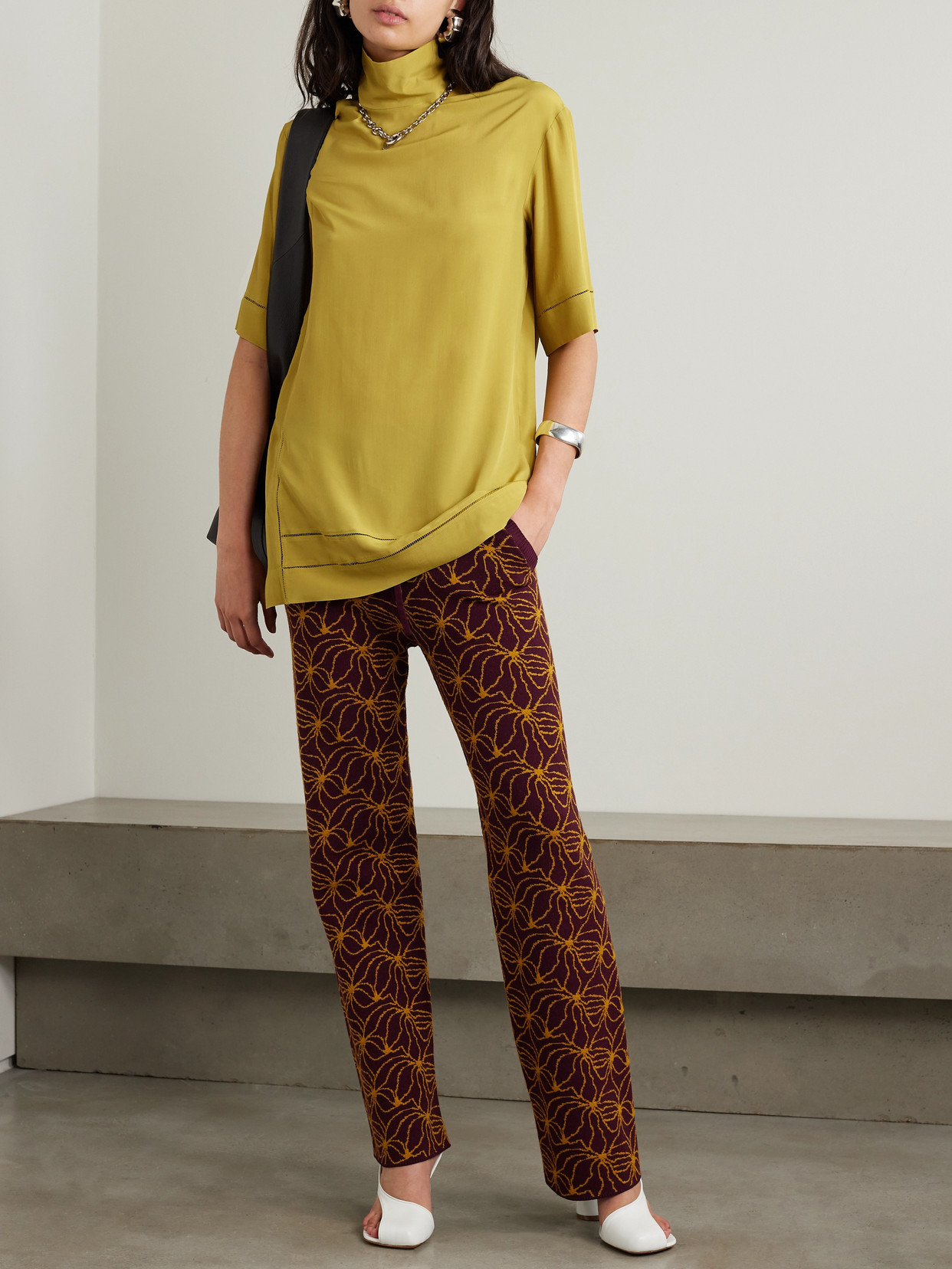 Crepe De Chine T-Shirt