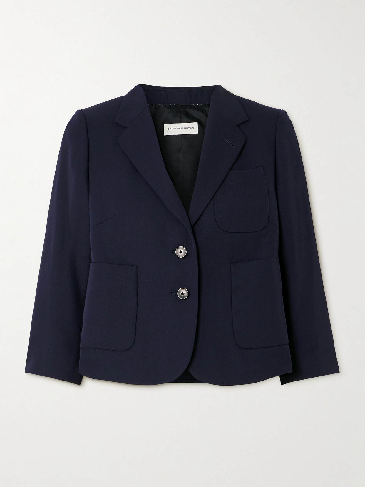 Dries Van Noten - Twill Blazer - Blue