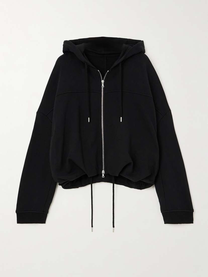 Dries Van Noten Hasto Cotton-jersey Hoodie